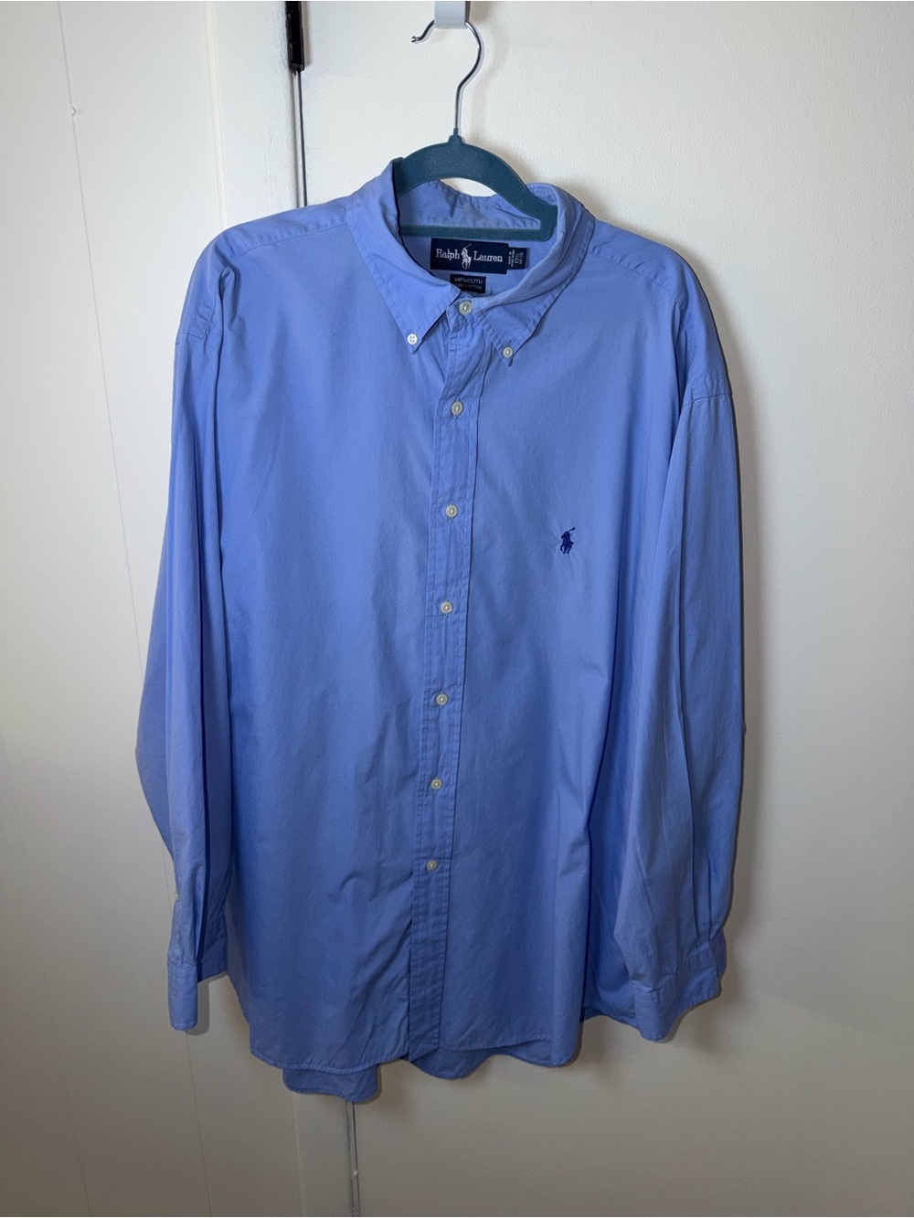 Polo Ralph Lauren Men’s Dress Shirt | Light Blue | 16.5 34/35 | EUC